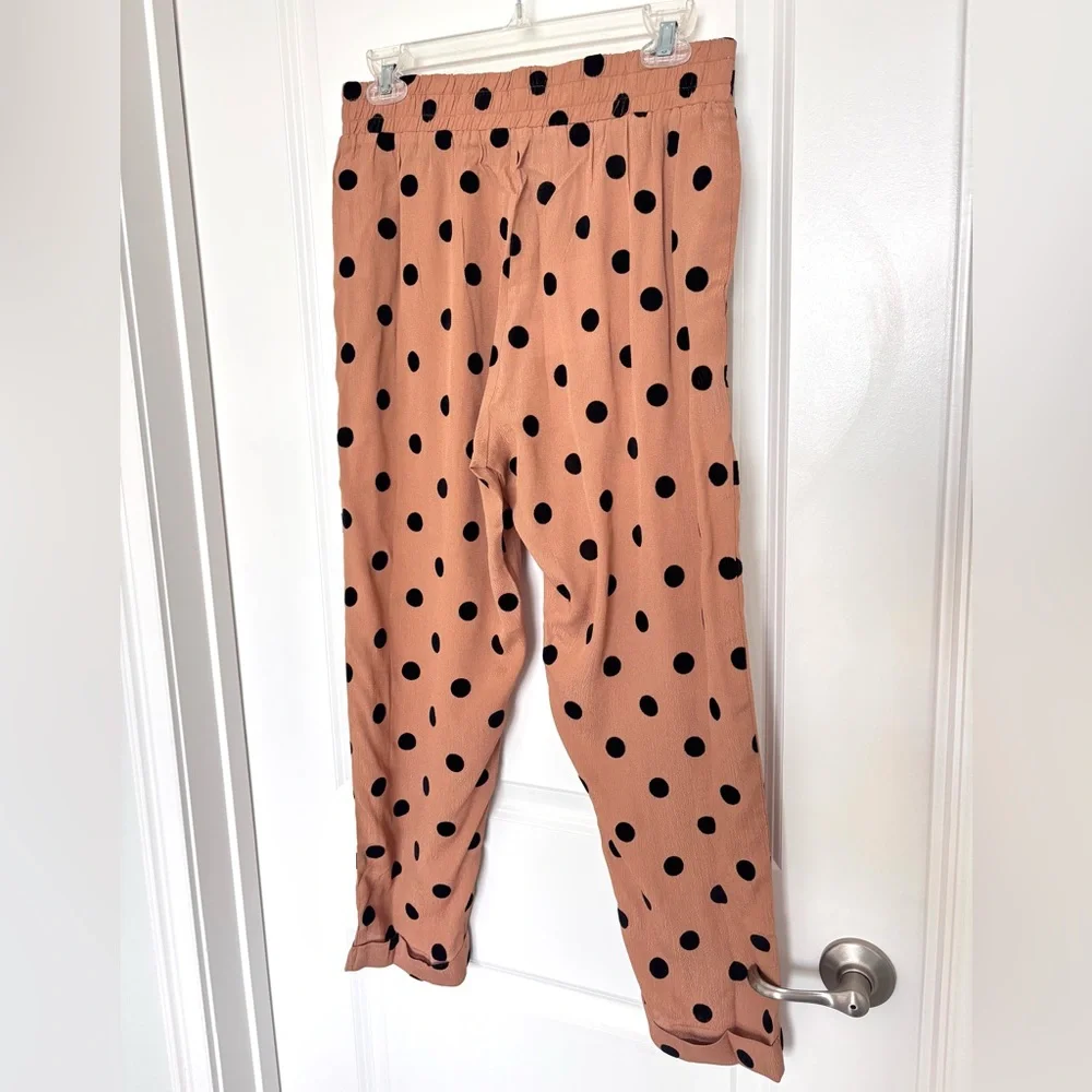 NWT Beach Riot Avery Polka Dot Pants Euro Summer Parisian Chic Revolve Cover up - Picture 10 of 13